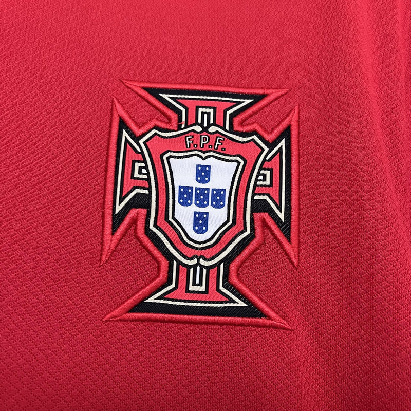 CAMISA DA SELEÇÃO DE PORTUGAL 24/25 VERMELHO